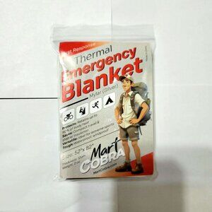 New Thermal Emergency Blanket